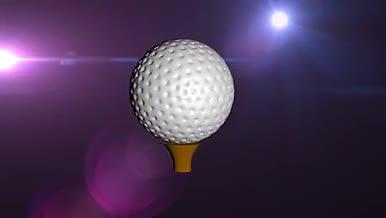 高尔夫开场白宣传体育灯光粒子视频的预览图